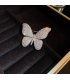XSB279 - Elegant Diamond Butterfly Brooch